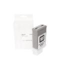 Taastäidetud tindikassett 6705B001, PFI107BK, 130ml Canon printeritele (BULK)