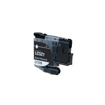 Ühilduv tindikassett LC521BK, 500 lehekülge Brotheri printeritele (ORINK BULK)