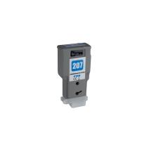 Taastäidetud tindikassett 8790B001, PFI207C, 300ml Canon printeritele (BULK)